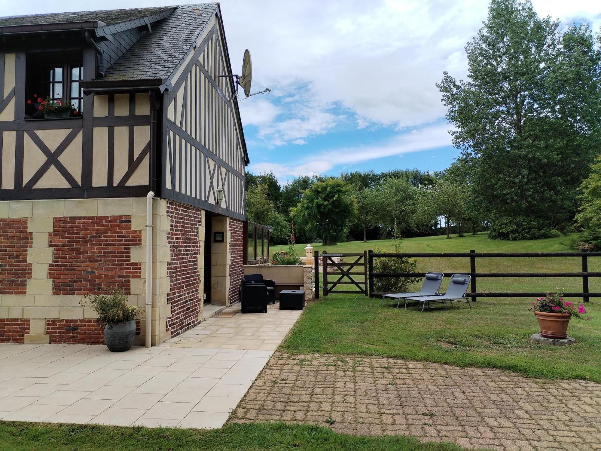 Le Manege Gite Le Phare Hotel Sainte-Marie-au-Bosc Exterior foto